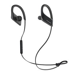 Panasonic Wings Wireless Bluetooth In Ear Earbuds Sport Headphones With MIC + Controller RP-BTS30-K Jet Black IPX4 Water Resistant