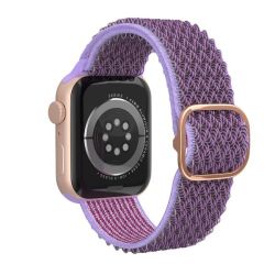 Ahastyle Fabric Loop Band Strap For Apple Watch Orchid 42 44 45 49MM