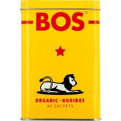 BOS Organic Rooi Teabags Tin 40 Teabags