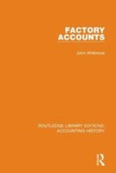 Factory Accounts Hardcover