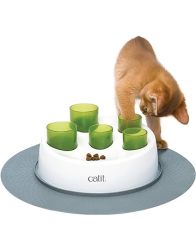 Senses 2.0 Digger Interactive Cat Toy All Breed Sizes Green White 1-PACK