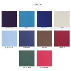 Microfibre Fitted Sheet- Queen Assorted Colours - Turq