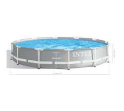 Intex 3.6M X 0.8M Prism Frame Premium Pool Set