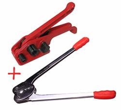 Poly Strapping Tensioner & Cutter Manual Banding Sealer Tools Windlass For 1 2" -3 4" Width Polyester Polyproplyn Strap