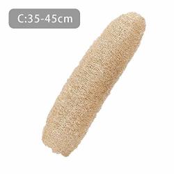 Luckycyc Whole Loofah Full Loofah Natural Biodegradable Loofah Sponge Cellulose Board Scrubber Sponge Gourd Cleaning Brush For Kitchen Bathroom Dishes