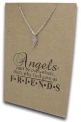 Angel Wing Pendant & Chain - Card 79