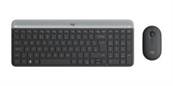 Logitech Slim Wireless Keyboard And Mouse Combo MK470 - Graphite - 2.4GHZ