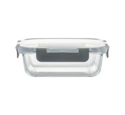 Consol 630 Ml Rectangular Storage Container With Clip-on Lid