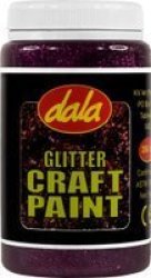 Dala Craft Glitter Paint 250ML Plum