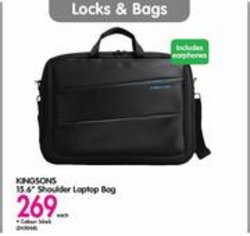 Kingston Kingsons 15.6 - Corporate Series Carry Case Compartmentalised With Front Zipp