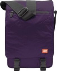 Vax Barcelona Entenza Vertical Messenger Bag For 12 Notebook Purple