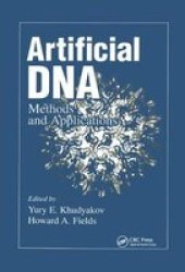 Artificial Dna - Methods And Applications Paperback