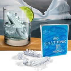 Fred & Friends Gin & Titonic Ice Tray