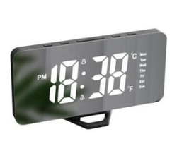 Digital Alarm Clock Mirror Clock