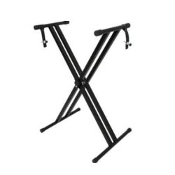- Double X-style Keyboard Stand - Black