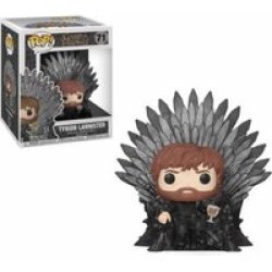 Pop Deluxe: Game Of Thrones - Tyrion Lannister Sitting On Throne Vinyl Figurine