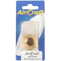 Aircraft - Reducer Brass 3 4 X 3 8 M f Conical 1 Piece Pack - 2 Pack