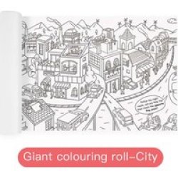 Giant Colouring Roll: City - 10M