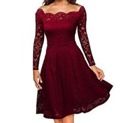 Glorystar Casual Dress Red Prices 