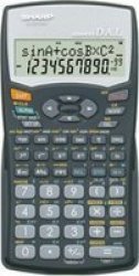Sharp EL-531 Wh-bbk Scientific School Calculator Black