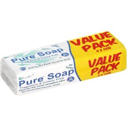 Pure Glycerine Soap - 4 X 150G