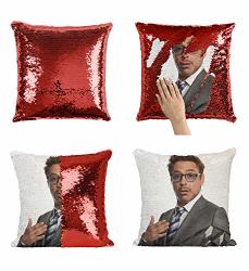 Iron man 2024 sequin pillow