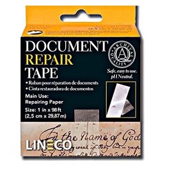 Patco 555 Archival Book Repair Tape: 1-1/4 in. x 60 ft. (Clear)
