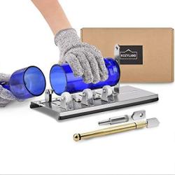 Bottle Cutter & Glass Cutter Kit For Cutting Wine Bottle Or Jars To Craft Glasses Gloves Not Included