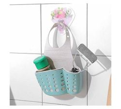 Fine Living Sink Caddy - Single Speckled Cloudy Blue
