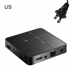 Difcuy 4K Ultra HD Tv Box T96 Mars Amlogic S905W Quad Core Tv Box Set Top 4K 2+16G Quad Core USB2.0 100 Mbps Wifi