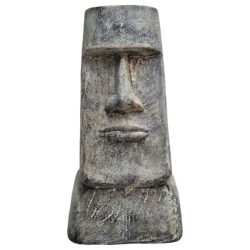 Grc Moai Face Pot Sotran Dekorativ