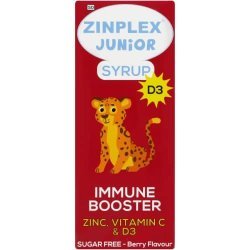Zinplex Vitamin D3 Junior Syrup 200ml