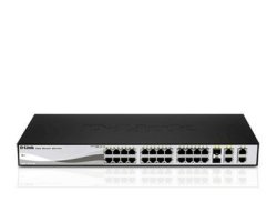 D-Link 28-PORT Poe Fast Ethernet Smart Managed Switch DES-1210-28P