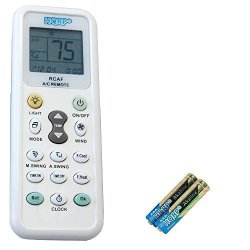 Hqrp Universal Remote Control Compatible With LG LW1511ER LW1810HR LW1811ER LW1812ER Air Conditioner Coaster