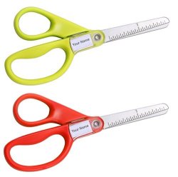 Stanley Guppy 5-INCH Blunt Tip Kids Scissors Assorted Colors - Pack Of 2 SCI5BT-2PK