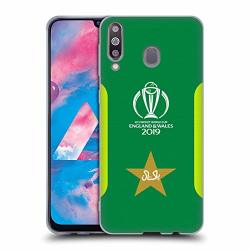 Official Icc Jersey Pakistan Cricket World Cup Soft Gel Case Compatible For Samsung Galaxy M30 2019