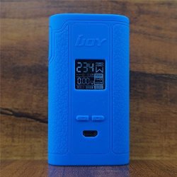 Modshield For Ijoy Captain PD270 234W Tc Silicone Case Byjojo Sleeve Skin Wrap Cover Blue