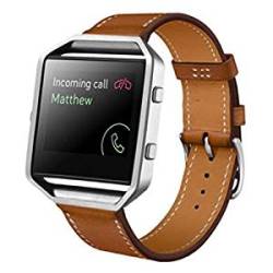 Jaysis Fitbit Blaze Strap Luxury Leather Watch Bwrist Strap Fitbit Blaze Smart Fitness Watch