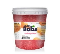 CHILLA Watermelon Boba Tea Kit Popping Boba Pearls Bubble Tea 1KG