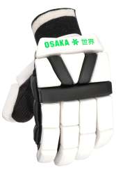 Osaka Indoor Hockey Glove - White black - L