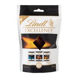 Lindt Excellence Assorted Dark Chocolate MINI Slabs 15 X 10 G