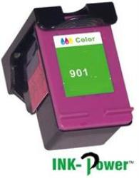 Generic Replacement Single Tri Colour Officejet Ink Cartridge CC656A For HP901XL- Tri-colour Cyan Magenta Yellow Single Ink Cartridge Page Yield 350 Pages With