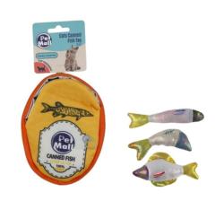 Pet Cat Toy Plush Canned FISH16CM