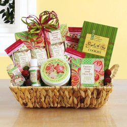 Passion Flower Spa Gift Basket For Women Christmas Gift Idea For Her