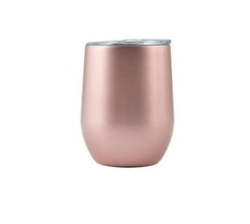 Stainless Steel Mug - Wine Tumbler 340ML Rose Gold
