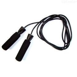 Weight Bearing Jump Rope Aerobic Exercises Fitness Sports Equipment - Black