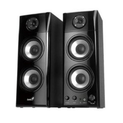 Genius 31730936100 SP-HF1800A 50W Rms 3-WAY Wood Speakers For Mac PC Stereo Or T