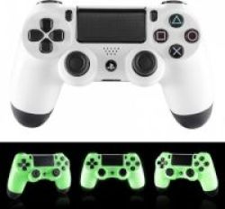 CCMODZ Front Face Shell For Playstation 4 Consoles Glow In The Dark