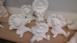 Sun Flower Babies By Pro Art Ceramic Art Shop - Small - 20 Cm