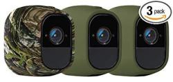 Arlo Pro By Netgear Skins Set Of 3 Green green camouflage Arlo Pro & Pro 2 Compatible VMA4200 Official